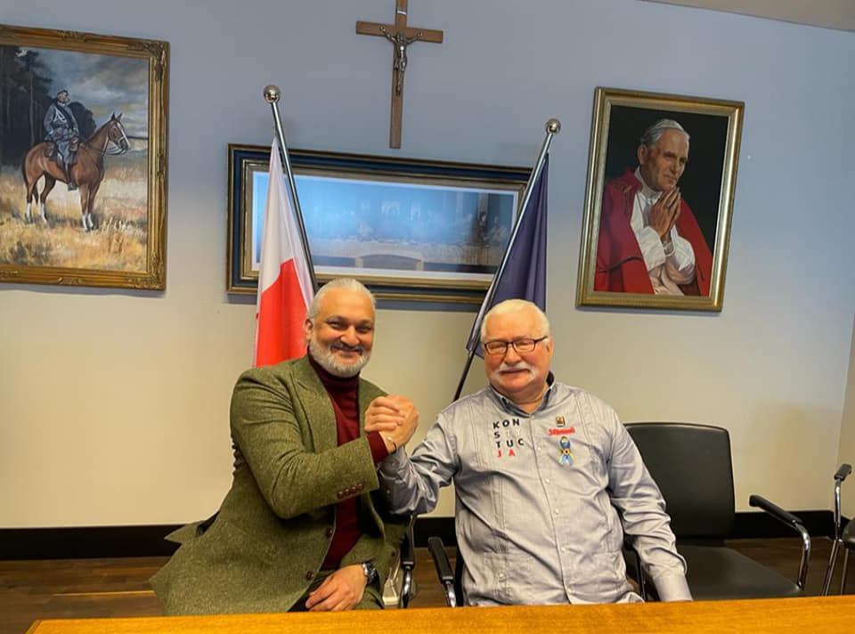 Ex Polish President Lech Wałęsa