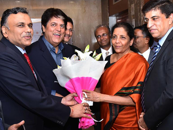 Conversation with Smt. Nirmala Sitharaman